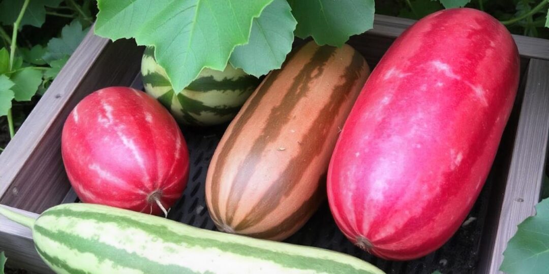 Exotic in the garden: watermelon cucumber or cucumber watermelon? Getting to know melotria rough